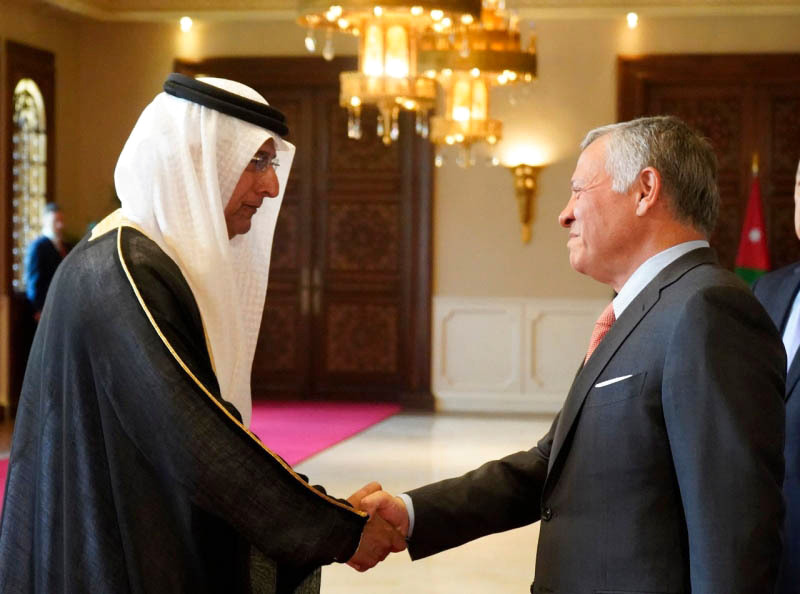 العاهل الأردني يتسلم أوراق اعتماد عدد من سفراء الدول 1 image1717332605