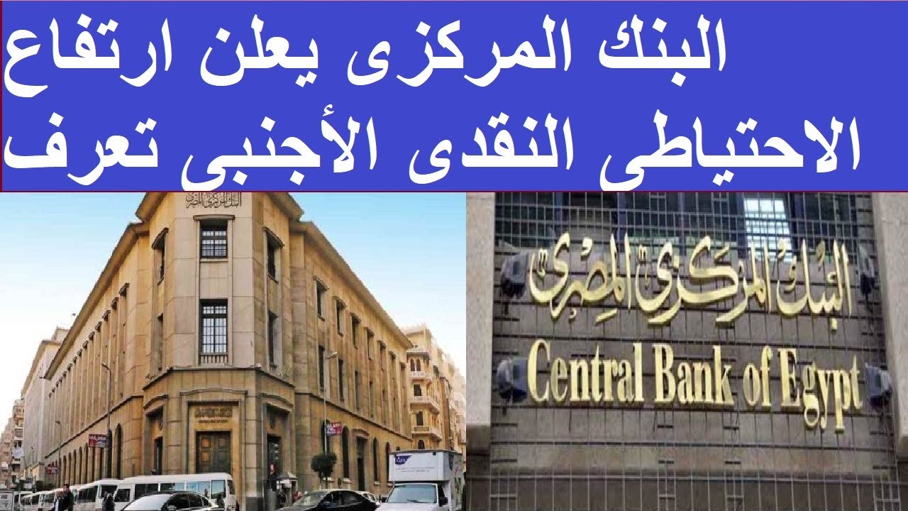 البنك المركزي:ارتفاع الاحتياطي النقدي الأجنبي إلى 46.125 مليار دولار بنهاية مايو الماضي 1