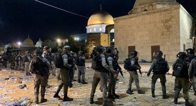سلطنةُ عُمان تُدين اقتحام المسجد الأقصى وتنظيم مسيرة استفزازية بالقدس المحتلة 1 اشتباكات المسجد الاقصى 21717665904