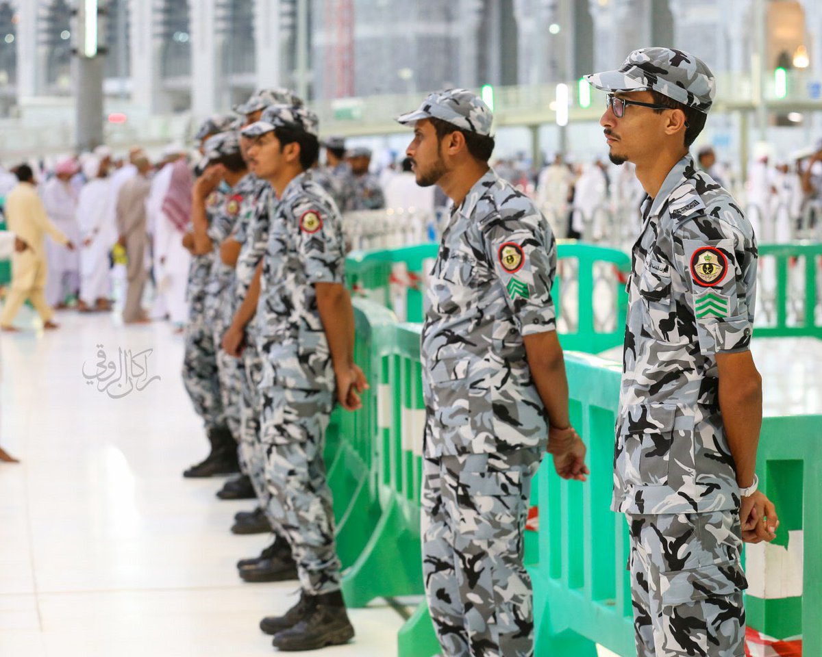 متحدث قوات أمن الحج: نتحقق من سلامة تصاريح الحجاج بشكل يضمن سلامة التوافد 1 تقديم قوات امن الحج والعمرة 14431718360103
