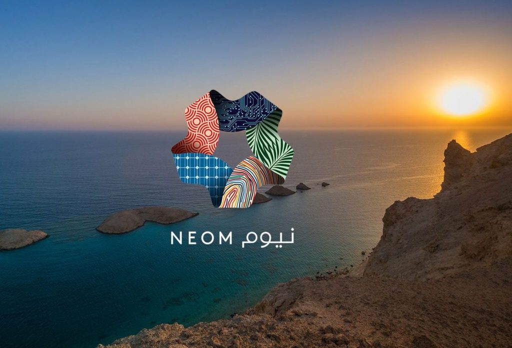 جلوبال (4): مشروع نيوم الضخم يسير وفق الجدول الزمني المحدد مع اكتمال أنظمة مواقف السيارات تحت الأرض وشبكات السكك الحديدية الخفيفة قبل موعد الإنتهاء المقرر لها 1 شعار نيوم e1636026822106 11721988358