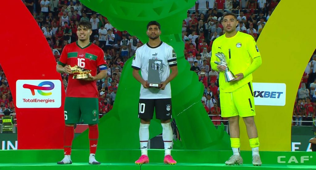 إبراهيم عادل يحصد جائزة أفضل لاعب في مباراة منتخب مصر أمام إسبانيا بأولمبياد باريس 1 ٢٠٢٣٠٧٠٩ ١١٣٥٢١1722354303