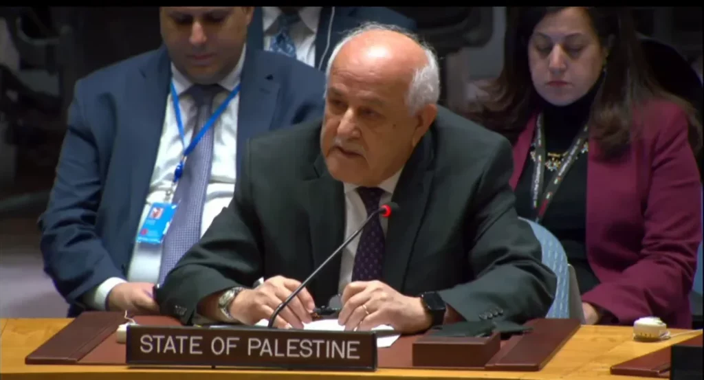 مندوب فلسطين بالأمم المتحدة: قطاع غزة يشهد أكبر إبادة جماعية في التاريخ 1 1 1676386 e17020564244421721231344