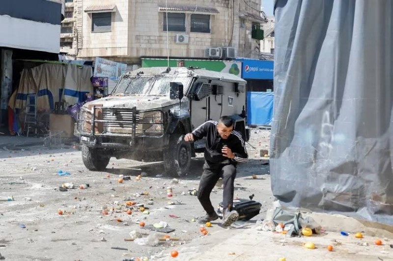 الاحتلال الاسرائيلي يقتحم عدة أحياء بمدينة نابلس 1 20844061721377144