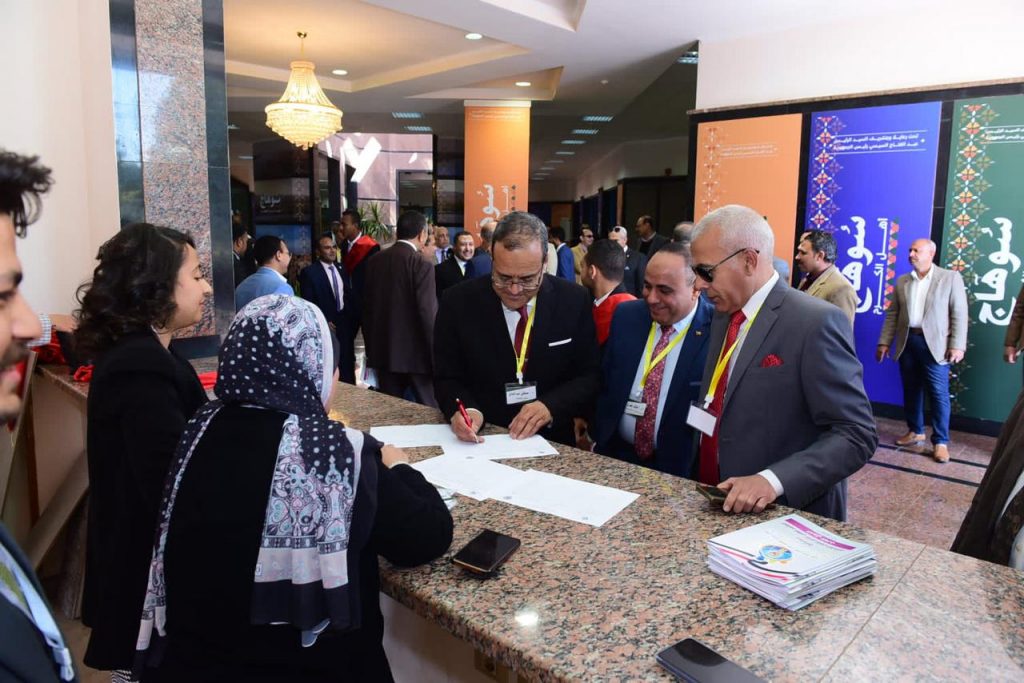 انطلاق فعاليات المؤتمر الثامن لشباب الباحثين بكلية الهندسة جامعة الوادي 1 2281721673004