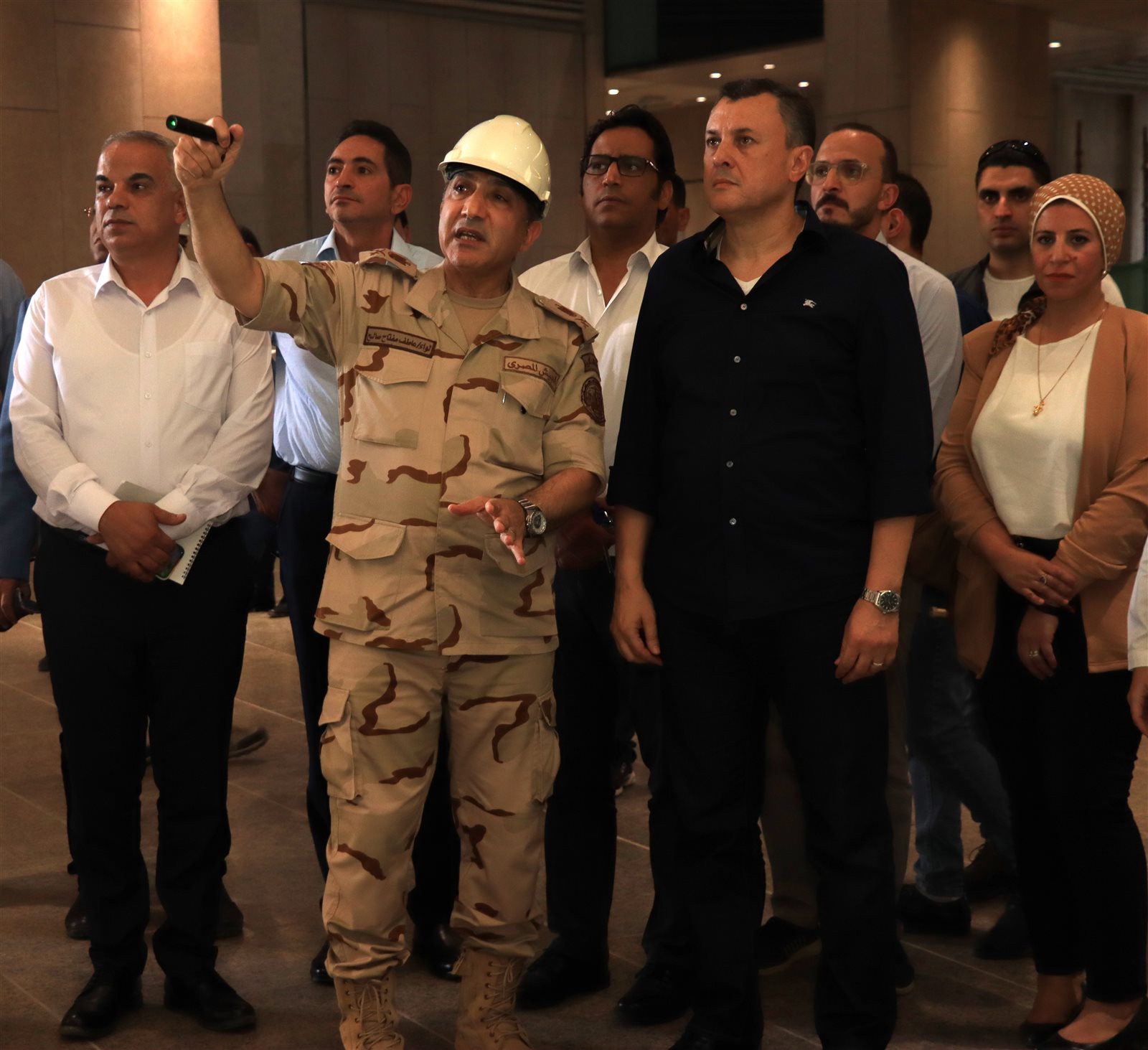 وزير السياحة والآثار يتفقد المتحف المصري الكبير لمتابعة تطورات الموقف التنفيذي لتجهيزاته 1 3211722326883