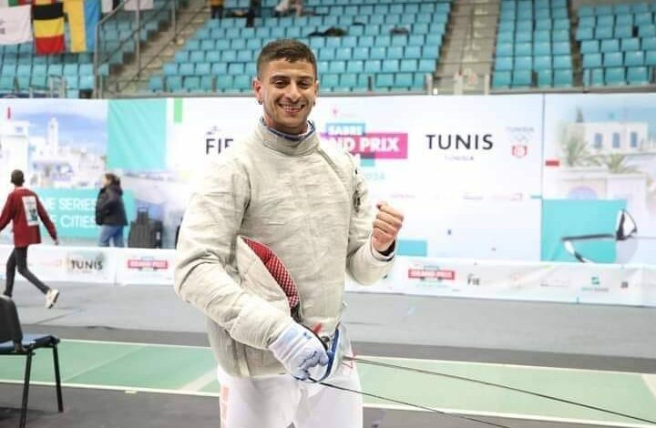 لاعب سلاح السابر التونسي "فارس الفرجاني" يتأهل لدور الـ 16 بأولمبياد باريس 1 419299143 927085219427199 3198450025550279887 n