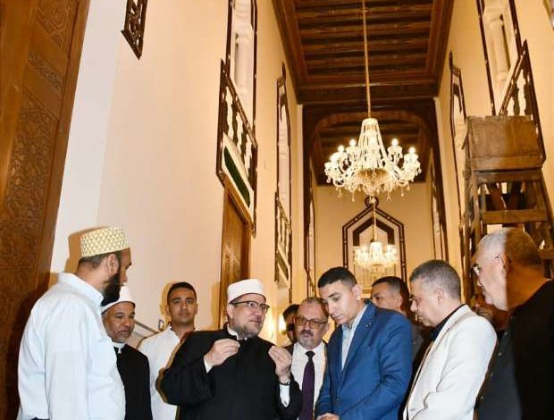 وزير الأوقاف يتفقد أعمال الصيانة والتطوير بعدد من مساجد القاهرة 1 49688968216832894861721680023