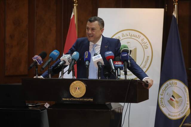وزير السياحة والآثار الجديد: أولوياتنا زيادة الطاقة الفندقية ورحلات الطيران لزيادة عدد السائحين 1 6401720023003