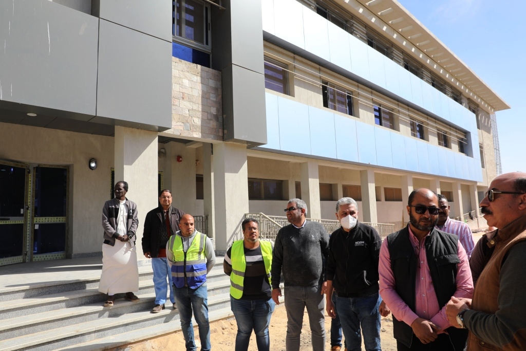 محافظ أسوان يتفقد مشروع تطوير وتجديد مستشفى نصر النوبة المركزى 1 8741721388784