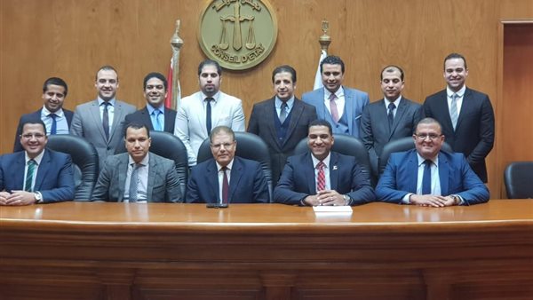 رئيس مجلس الدولة يستقبل رئيس نادي قضاة مجلس الدولة بالإسكندرية 1 9711720554484