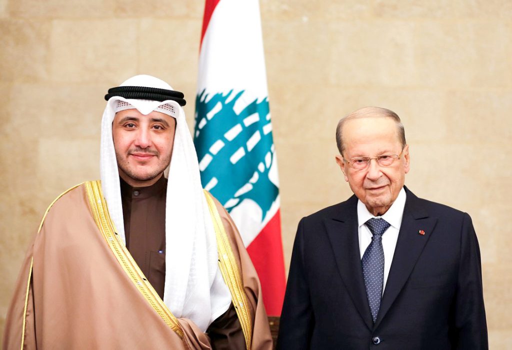 وزير الخارجية الكويتي يبحث مع نظيرة اللبناني العلاقات الثنائية بين البلدين 1 aa189a46 4d16 49db ba01 aac6bcbf66791721169723