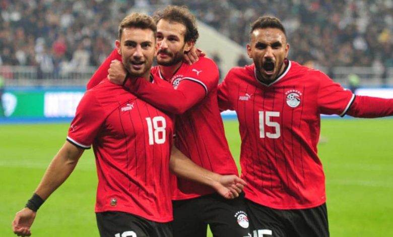 منتخب مصر يحقق أول انتصاراته في أولمبياد باريس بالفوز على أوزبكستان 1-0 1 egypt v uzbekistan u23 friendly match1722100803