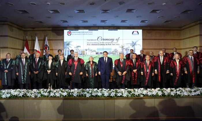 رئيس الجامعة المصرية اليابانية: تقديم الدعم للطلاب تحقيقا لأهداف تنمية المستدامة 2030 1 elaosboa673041720510866