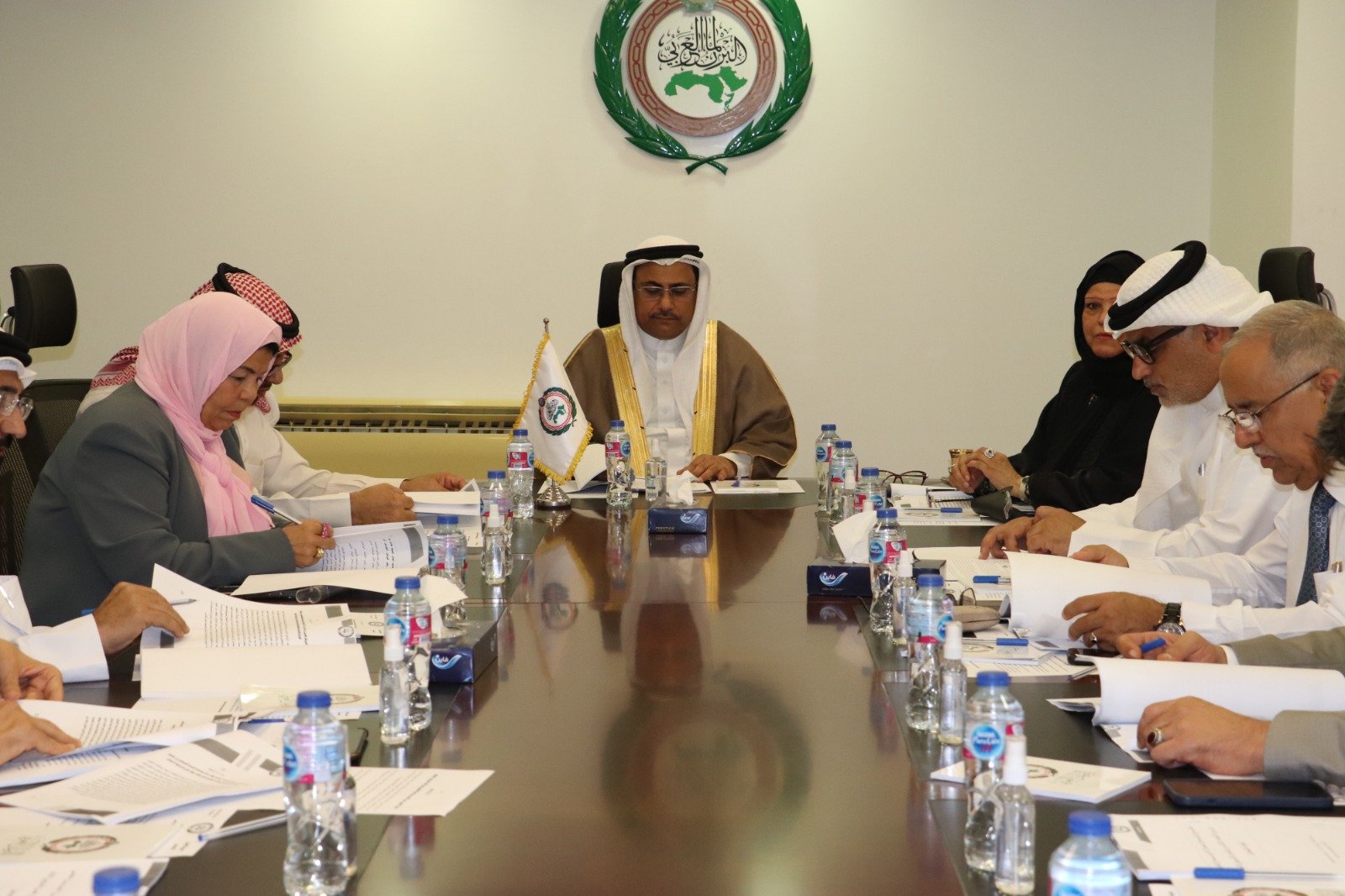 اجتماع لجنة فلسطين بالبرلمان العربي يدعو لمواصلة تقديم كافة أشكال الدعم للفلسطينيين 1 elaosboa732161720546863