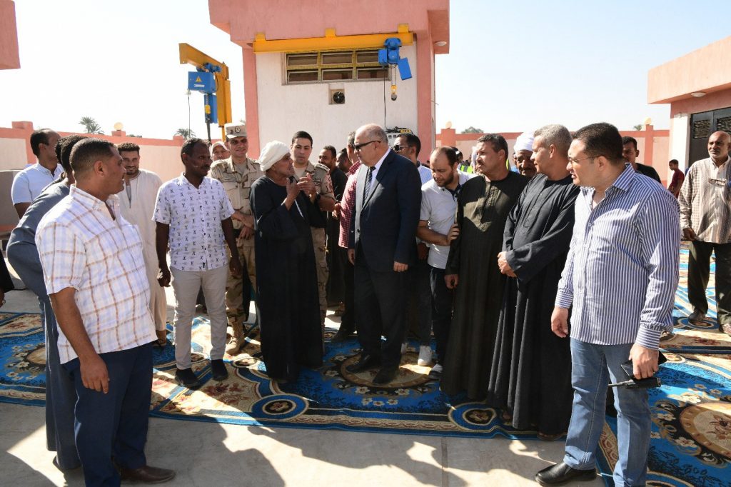 قنا: بدء التشغيل التجريبي لمحطة مياه الحميدات للترشيح الطبيعي 1 elaosboa928711722445324