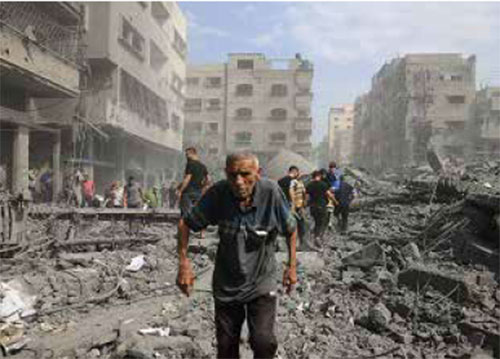 مسؤولون أمميون: عنف الإبادة الجماعية الذي تمارسه إسرائيل ينشر المجاعة في غزة 1 gaza51720602304