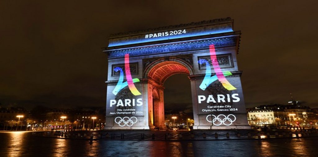 الرئيس الفرنسي يعلن رسميا افتتاح دورة الألعاب الأولمبية "باريس 2024" 1 ogo de fiParis1722027847