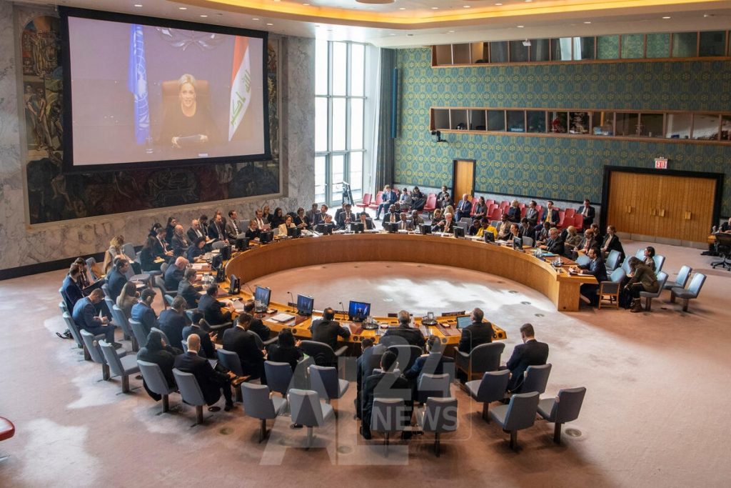 العراق والأمم المتحدة يؤكدان أهمية إيجاد تسوية شاملة ومستدامة للأزمة السورية 1 un78289691721156943