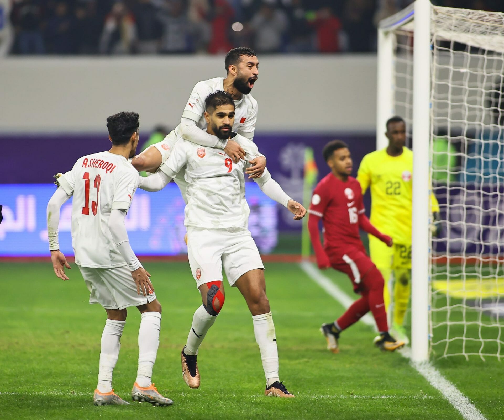 البحرين تفوز على السعودية والكويت تخسر أمام قطر في التصفيات الخليجية المؤهلة لبطولة آسيا لكرة السلة للشباب 1 مباراة البحرين وقطر في كأس الخليج 20231722369483