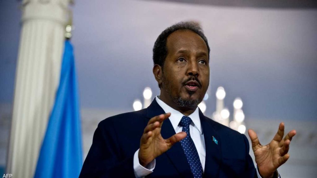الرئيس الصومالي: تحرير البلاد من مليشيا الشباب أهم أولويات الحكومة 1 الرئيس الصومالي حسن شيخ محمود1723971364