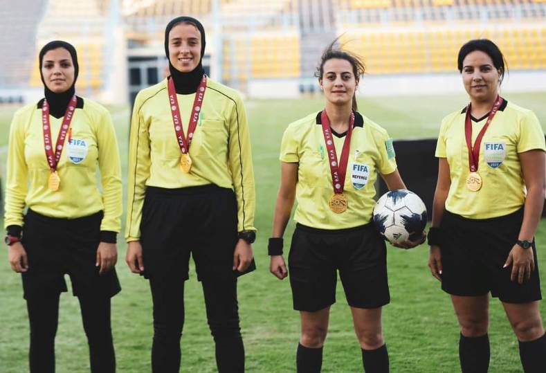اتحاد الكرة يهنئ شاهندا المغربي ويارا عاطف لاختيارهما كحكمات في مونديال السيدات تحت 20 و17 عاما 1 164617791504712022061803572957291724182383