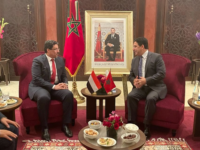 وزير الخارجية لنظيره المغربي: علاقات البلدين متميزة ولدينا تنسيق حيال القضايا الإقليمية والدولية 1 1652367481446860931723041063
