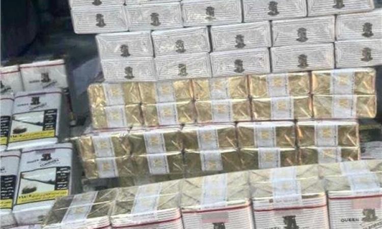 ضبط أكثر من 60 ألف عبوة سجائر بقصد حجبها عن التداول بالأسواق 1 171433625401723541223