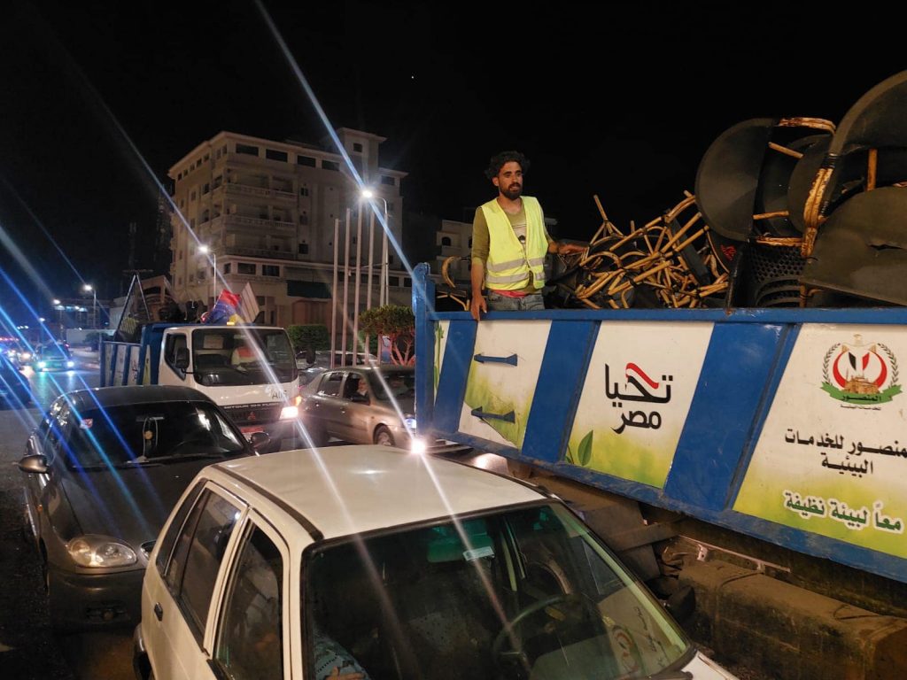 استمرار الحملات لإبطال محاولات انتشار العشوائية بمدينة دمياط الجديدة 1 1921724008204