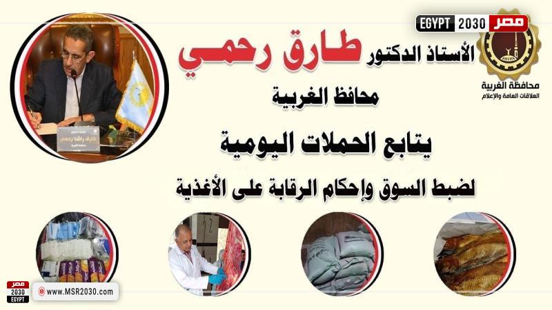 محافظ الغربية: استمرار الحملات التفتيشية لضبط المتلاعبين بالدعم 1 287390 W1722849487