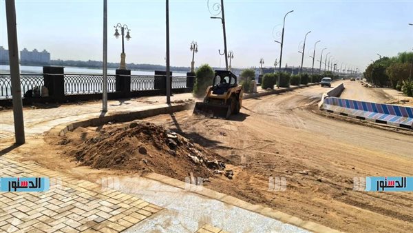محافظ أسوان يوجه بالإسراع في معدلات تطوير كورنيش النيل الجديد المقام بتكلفة 339 مليون جنيه 1 3031724425744