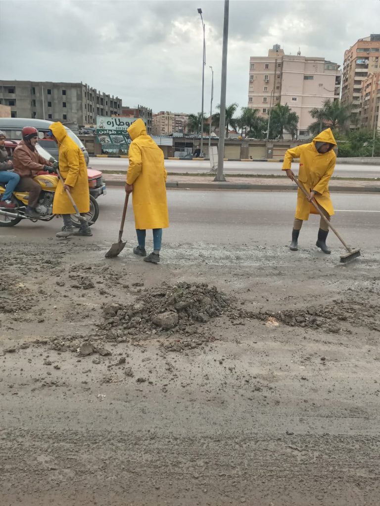 محافظ الإسكندرية يوجه بإزاله كافة الإشغالات المُعيقة لحركة المرور بسوق الهانوفيل 1 3591725009243