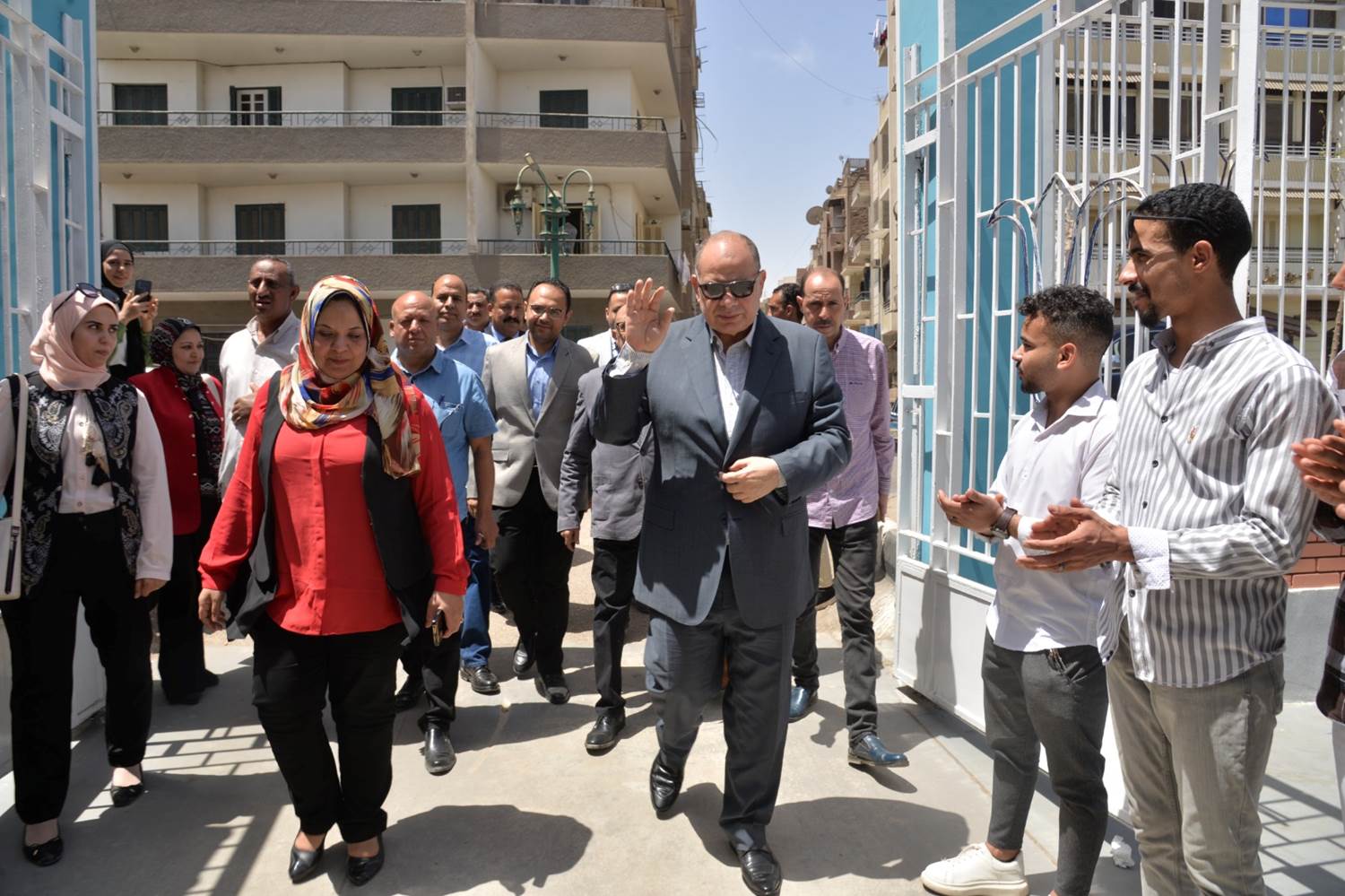 محافظ أسيوط يتفقد المعهد الفني الصحي ومركز تدريب النيل لمتابعة الخدمات التعليمية والتدريبية 1 391724235125