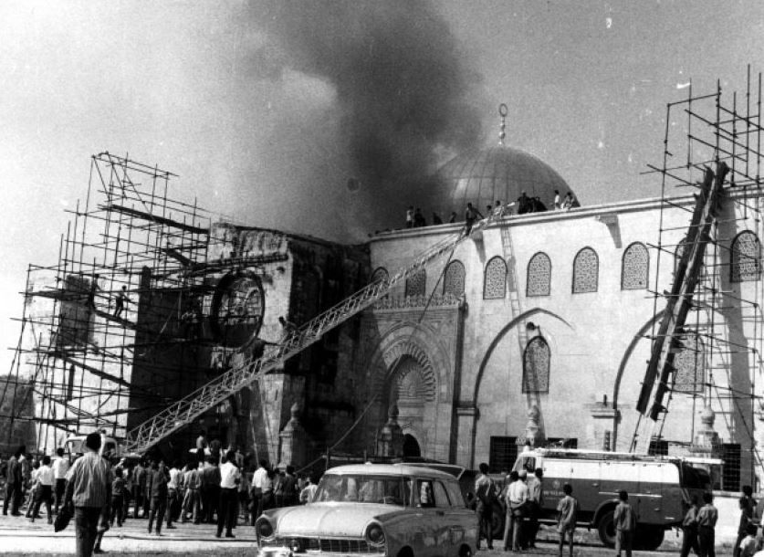 في ذكرى إحراق المسجد الأقصى.. قاضي قضاة فلسطين: الاحتلال يسعى بكل الطرق لإشعال نار الحرب الدينية 1 541da199c7b9e43fe913cd83467d34a069587b7e1724251023