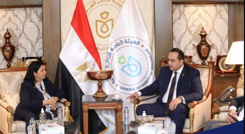 رئيس هيئة الرعاية الصحية يبحث مع ممثل منظمة الصحة العالمية ملفات التعاون المشتركة 1 566665 16793066541723102263
