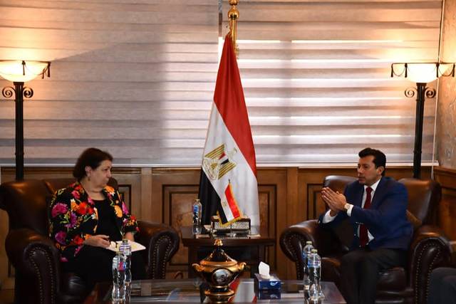 وزير الشباب يلتقي مسؤولي اليونيسيف للاطلاع على تنظيم المؤتمر العربي للتطوير المهني بالإسكندرية 1 6401723841164
