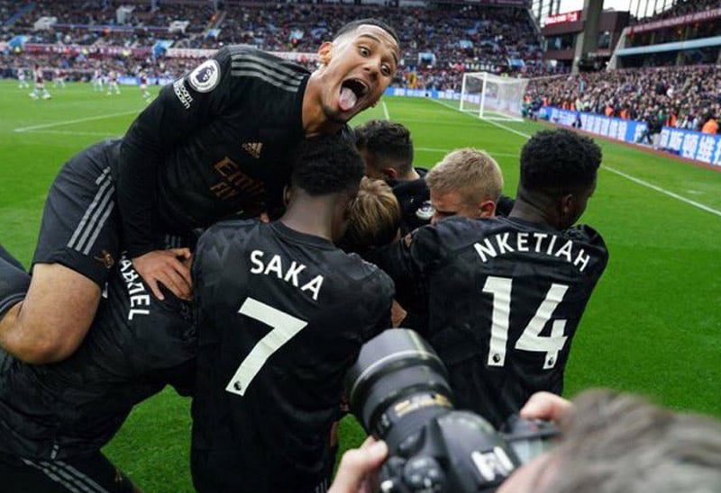 أرسنال يحقق انتصارا ثمينا على أستون فيلا 2 - 0 في الدوري الإنجليزي لكرة القدم 1 651724525283
