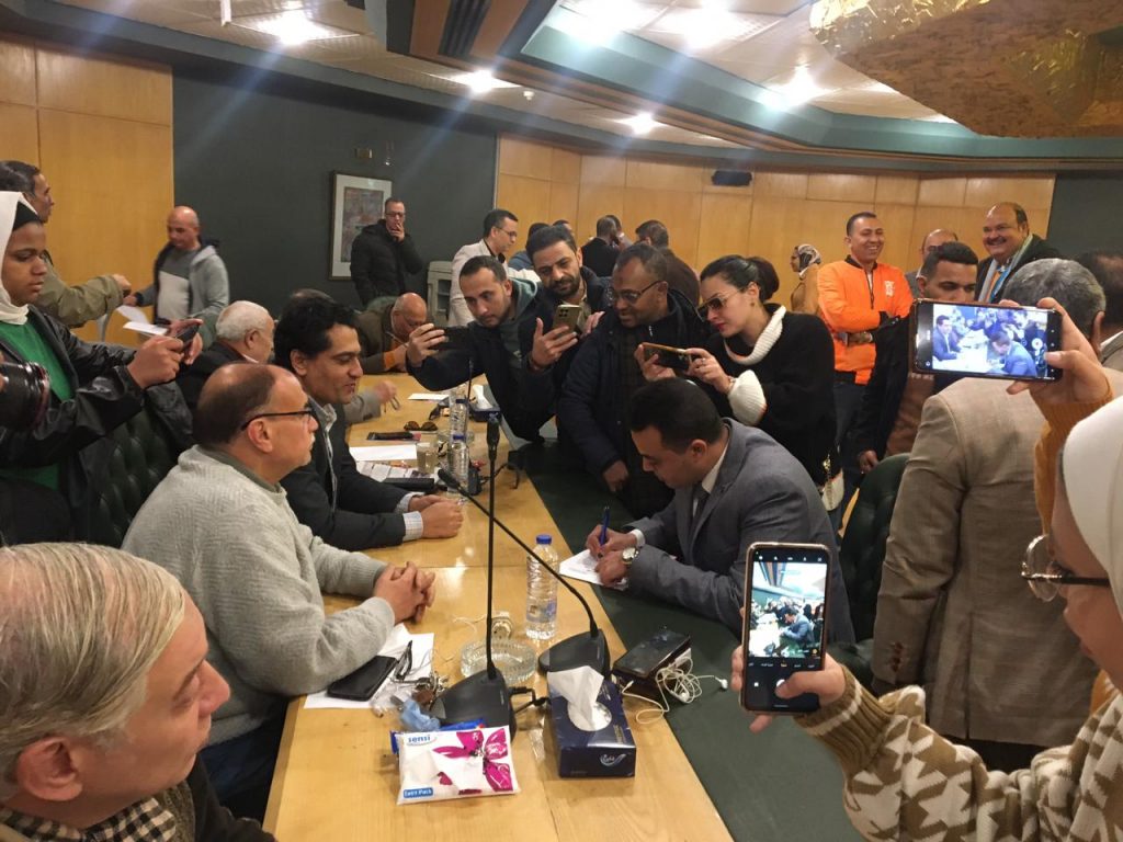 مجلس نقابة الصحفيين يوجه الشكر للقيادة السياسية لموافقتها على تعيين المؤقتين في المؤسسات القومية 1 8611723719664