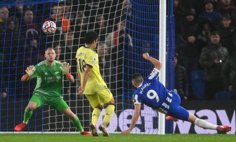 تعادل ارسنال امام برايتون 1-1 بالدورى الأنجليزي الممتاز 1 8765asgoal1725111723