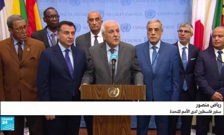 مندوب فلسطين لـ مجلس الأمن الدولي: "متى ستتحركون؟" 1 AR 20230105 111215 111354 CS1724350983