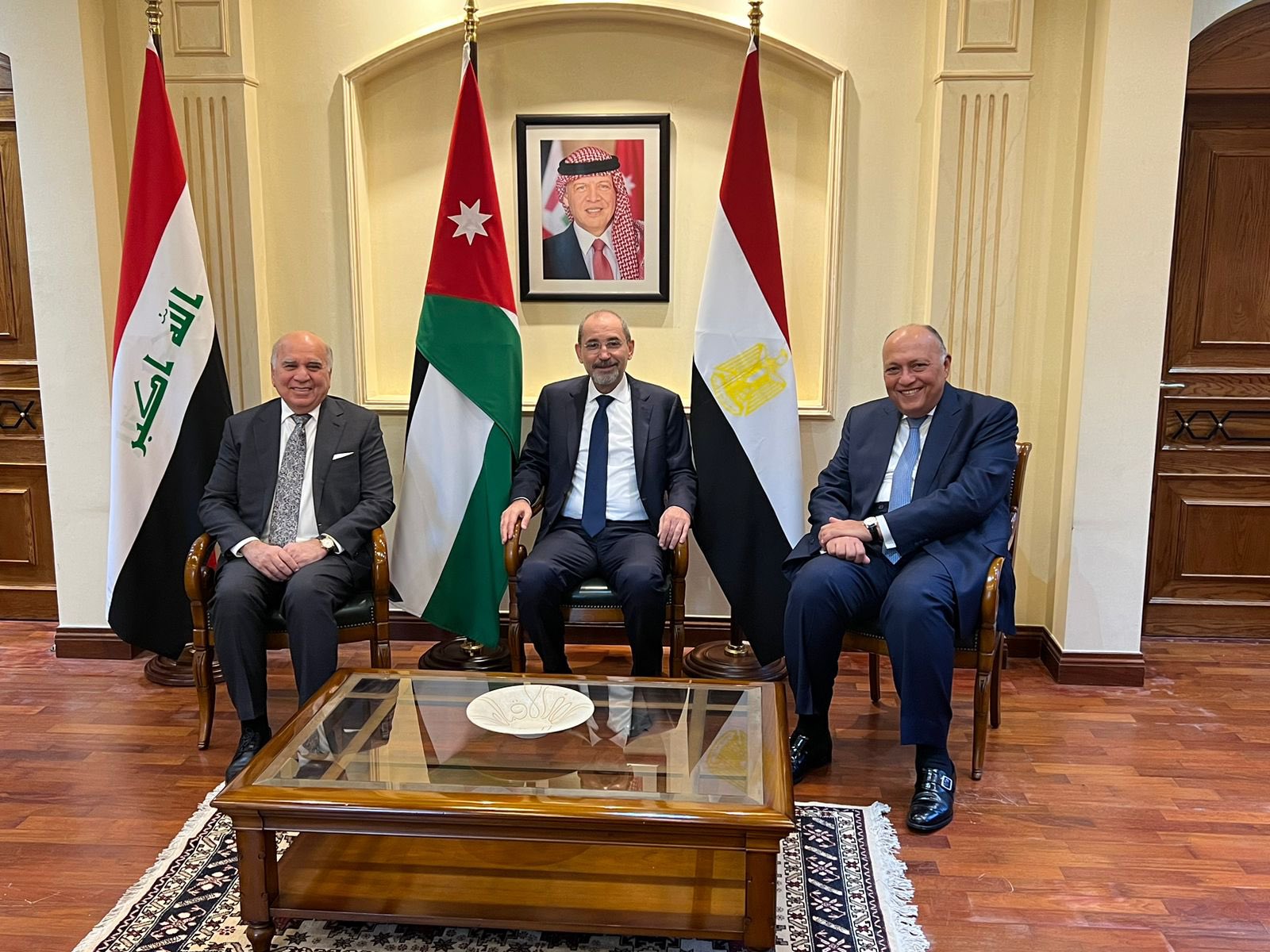 رئيس وزراء الأردن يؤكد أهمية تنفيذ المشاريع الاستراتيجية في إطار التعاون الثلاثي مع مصر والعراق 1 Desert 331723020663