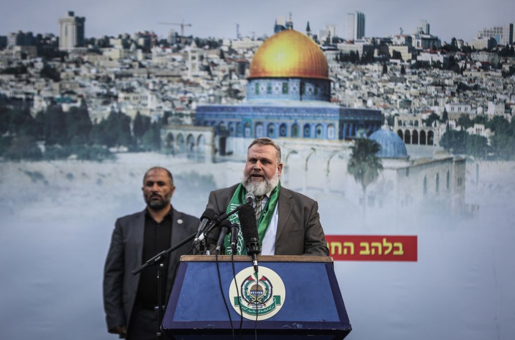 استشهاد القيادي في "حماس" سامر الحاج بعد استهداف مسيرة إسرائيلية لسيارته في صيدا اللبنانية 1 GettyImages 11886810281723220225