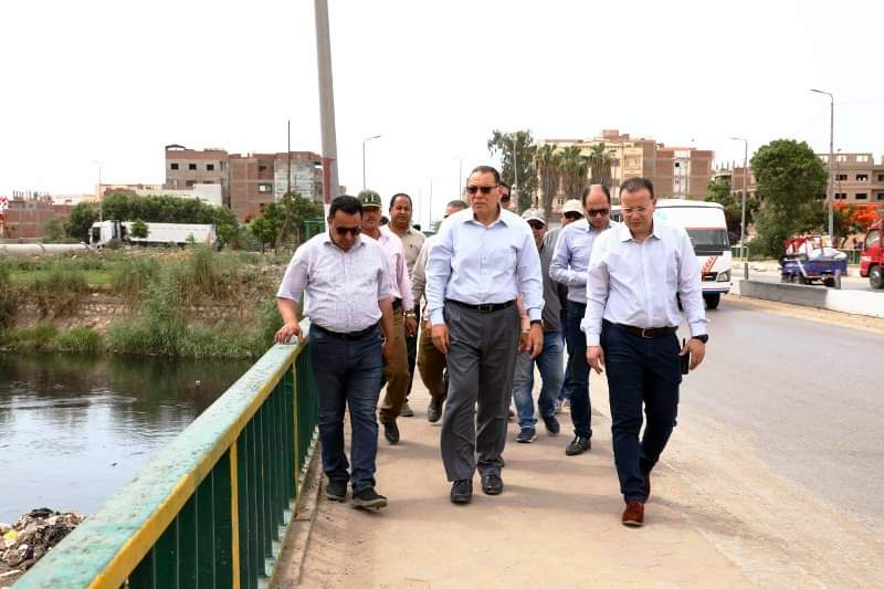 محافظ المنيا يقوم بزيارة تفقدية لمتابعة الأعمال الإنشائية الجارية لتوسعة محطة مياه الشرب بمدينة مطاي 1 WhatsApp Image 2023 06 14 at 121724236625