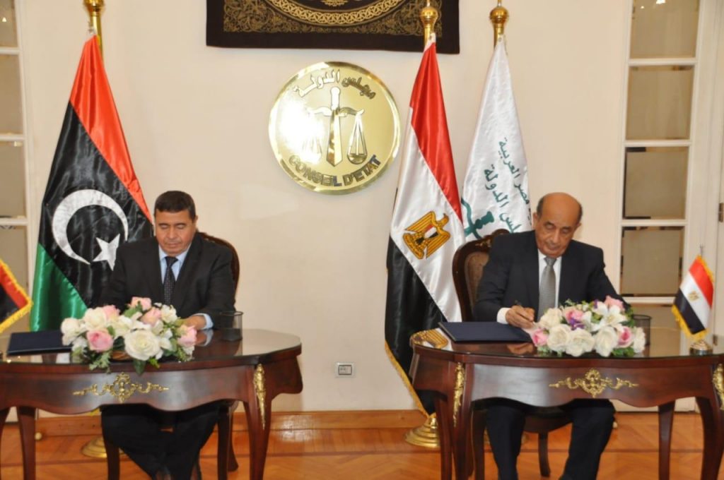 رئيس مجلس الدولة يؤكد أهمية تعزيز التعاون مع مجلس القضاء الأعلى لتحقيق العدالة الناجزة 1 elaosboa793141724166244