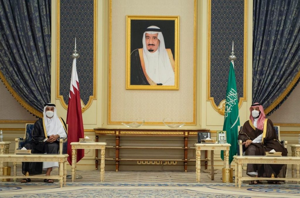 ولي عهد الكويت وأمير قطر يبحثا في نيويورك العلاقات الأخوية وسبل دعمها 1 جلسة 1 1170x7721727201285