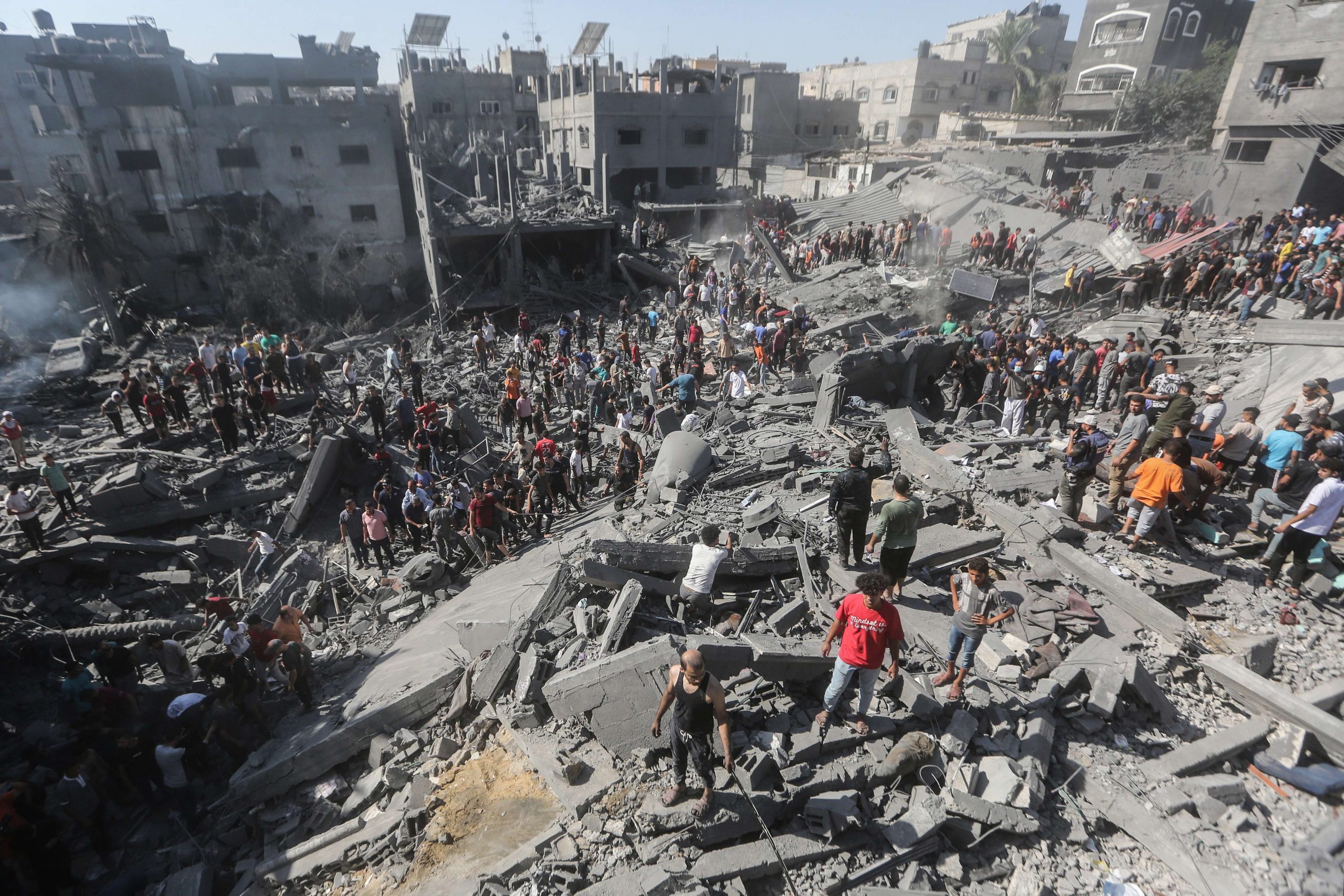 وزراء خارجية مصر والأردن والعراق: وقف التصعيد الخطير بالمنطقة يبدأ بإنهاء العدوان على غزة 1 1698500213 01727245084 scaled