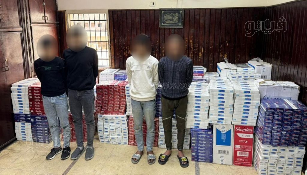 ضبط 4 أشخاص بحوزتهم 2600 كرتونة سجائر مجهولة المصدر قبل ترويجها بالقاهرة 1 7141726216563