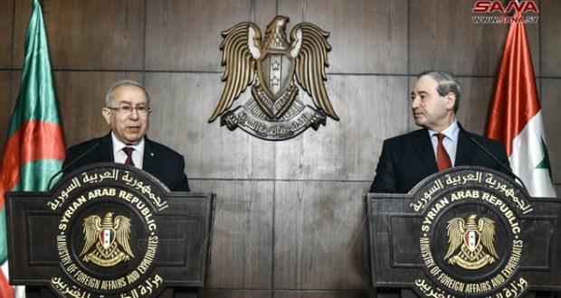 المقداد: العلاقات المصرية - السورية ستبقى العامل الأساسي لصمود الأمة العربية ومواجهة التحديات 1 WAS2896