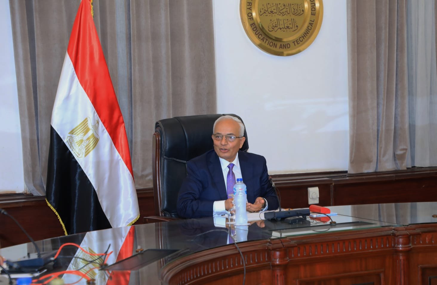 وزير التعليم يؤكد حرصه على تعزيز سبل التعاون مع محافظة أسيوط للارتقاء بالعملية التعليمية 1 elaosboa572811726829525