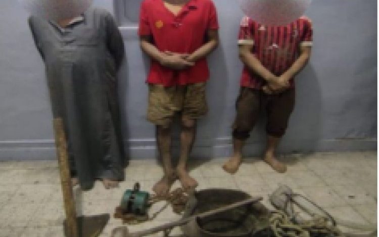 ضبط 3 أشخاص لقيامهم بالتنقيب عن الآثار بالأقصر 1 image 750x 63590dbd451111726926904